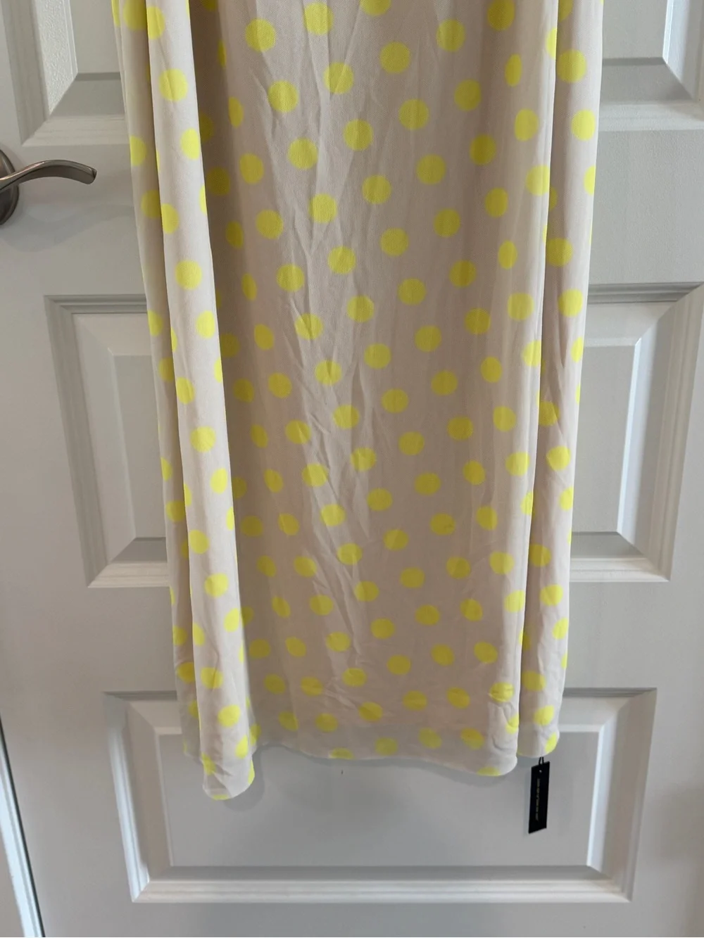 NWT AFRM McCall Sun Dot Mesh Off-The-Shoulder Maxi Dress Plus Size 3X
